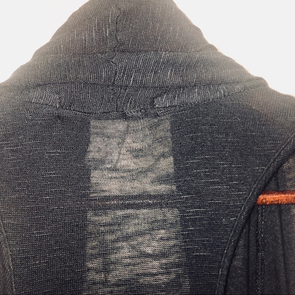 Mod Hi-Lo Drape Vest - Picture 6 of 6